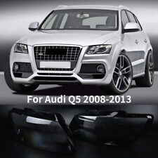 Leftright Pair Headlight Lens Clear Lampshade Cover Shell For Audi Q5 2008-2013