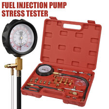 0-140ps Fuel Injection Pressure Tester Kit Fuel Pressure Gauge Gasoline Gas Set