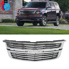 Front Upper Grille Chrome For 2015-2020 Chevy Tahoesuburban Ltz Gm1200704