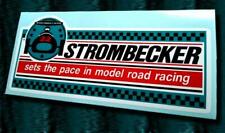Strombecker Vintage Style Slot Car Sticker Pit Box Decal
