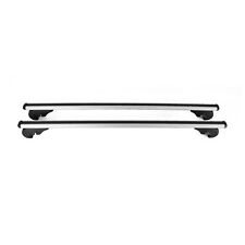 Lockable Roof Rack Cross Bars Luggage Carrier For Audi A4 Wagon 2006-2008 Gray
