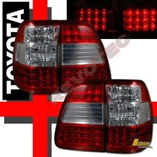 Red Led Tail Lights Lamps 1 Pair For 1998-2005 Toyota Land Cruiser Fj100