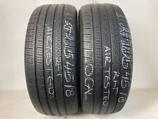 No Shipping Only Local Pick Up 2 Tires 225 45 18 Pirelli Cinturato P7 As Rft