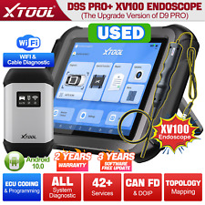 Xtool D9s Pro Wifi Scanner With Xv100 Endoscope Auto Full System Diagnostic Tool