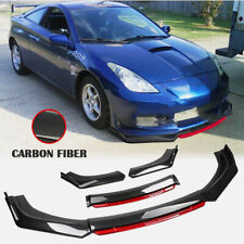 Carbon Front Bumper Lip Splitter Spoiler Body Kit For Toyota Celica 2000-2005