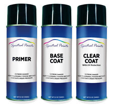 For Nissan B17 Daytona Blue Pearl Aerosol Paint Primer Clear Compatible