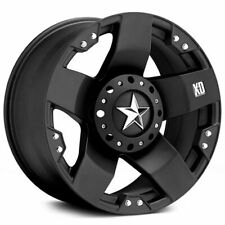 18 Xd Wheels Xd775 Rockstar Matte Black Rims 5 Wheels