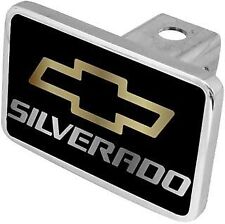 Eurosport Daytona Chevrolet Silverado Gold Premium Tow Hitch Cover Plug