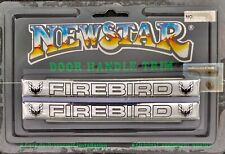70-92 Firebird Ta Trans Am Bandit New Chrome Outside Door Handle Insert Trim Set