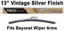Classic Wiper Blade 13 Antique Vintage Styling Silver Finish Trico - 33-130