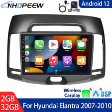 For Hyundai Elantra 2007-2010 Android 12 Apple Carplay 232gb Car Stereo Radio