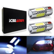 X2 Cob Xenon Led 1156 7506 7527 Super White Fit Tail Brake Light Bulbs Y113