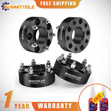 4 Hubcentric Wheel Spacers 2 5x127mm For Jeep Wrangler Grand Cherokee Commander