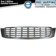 Gray Chrome Grille Grill For 00-05 Cadillac Deville Base