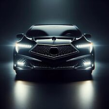 12x78 Ultra Black Headlight Taillight Fog Light Tint Film For Acura