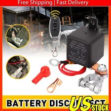 Car Battery Switch Disconnect Power Kill Master Isolator Cut -off Remote Control