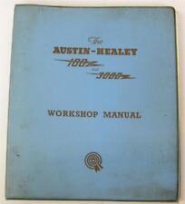 Austin-healey 100-6 3000 Car Owners Workshop Manual Akd 1179a P.31339