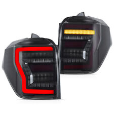 2 Pcs Led Tail Lights Kit For Toyota 4runner 2010-2024 Tail Light Smoked Lens