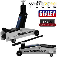 Sealey Long Chassis High Lift Suv Trolley Jack 3tonne