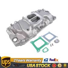 454 Low Rise Intake Manifold For Big Block Chevy Bbc Bb Oval Port Aluminum