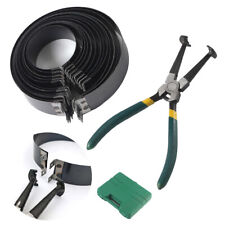 Professional Piston Ring Compressor Cylinder Installer Pliers 14 Band Tool Kit
