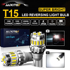 2x Auxito 18chip T15 921 912 Led Reverse Backup Light Bulb Pure White 2400lm K8