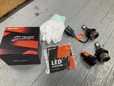 Sealight S6 9004 Hb1 Led Headlight Bulbs Kit High Low Beam Fan 2x