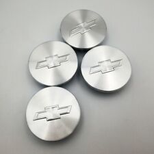 4pc 66mm All Silver Wheel Center Hub Caps Emblem Logo For Chevrolet 9595010 1