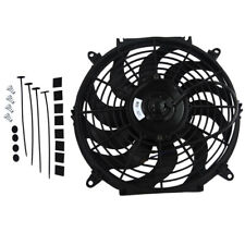 1212v 90w Pull Push Electric Curved Blade Reversible Cooling Fan Mounting Kit