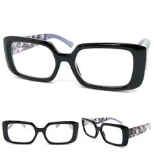 Womens Classy Elegant Modern Retro Reading Eye Glasses Readers Large Frame 2.00