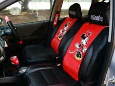 Minnie Mouse Car Seat Covers Premium Limited Edition Faux Leather Pair. Superb