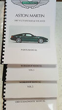 Aston Martin Db7 V12 Vantage Volante Workshop Parts Obd Ii 99-03 Complete Set