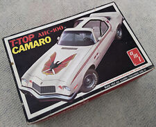 Rare Great Open Box - Vintage Amt 1977 Camaro T-top Ahc 100 Model Kit 2213 125