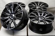 16 Black Wheels Rims 5 Lug Acura Integra Ford Escape Fusion Honda Civic Accord