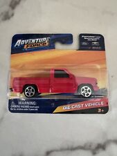 Maisto 1993 Chevy 454 Ss Truck Obs Hot Adventure Force Red Chrome Wheels