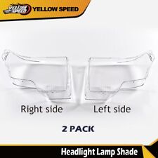 Clear Housing Lens Headlight Lens Cover Leftright Fit For 2009-2014 Ford F150