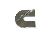 Cummins Diesel Engines Corporate Logo Chrome Badge Emblem Automotive Decal
