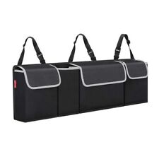 Luckybay Car Trunk Organizer Oxford Accessories Back Seat 4 Pocket Storage Bag