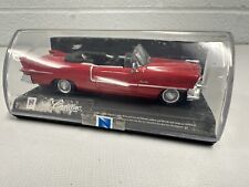 1955 Red Cadillac Eldorado Convertible With Case 143 Die-cast New Ray 2000