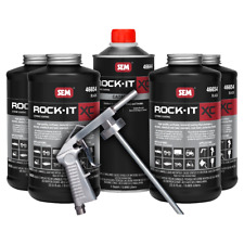 Sem 46650 Black Rock-it Xc Truck Bed Liner And Protective Coating Kit W Gun