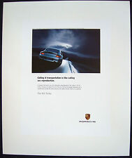 Porsche Official Original 911 996 Turbo Sex Advertising Poster 2003 Usa.