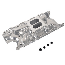 Polished Aluminum Dual Plane Intake Manifold For Sbf Small Block Ford 289 302