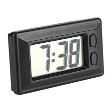 Small Digital Car Dashboard Clock Battery Operated 2 Pieces Big Clear Lcd Time