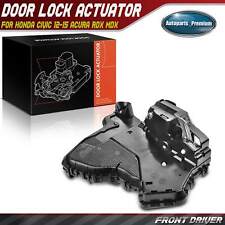 Front Left Door Lock Actuator For Honda Civic 12-15 Acura Rdx 13-19 Mdx 14-19