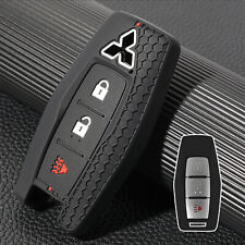 For Mitsubishi Outlander 2022 - 2024 3 Button Remote Key Fob Silicone Case Cover