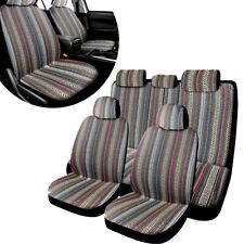 For Toyota Car Seat Cover Baja Blanket Full Set Front Rear Bench Protector Cover