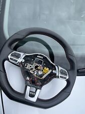 Volkswagen Gti Mk6 Multi Function Steering Wheel Black Leather Genuine Oem 10-14