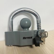 Retrue Universal Coupler Trailer Lock Hitch Locks Ball Hitch Tow Hitch Lock