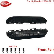 For Toyota Highlander 2008-2010 Front Bumper Fender Support Plastic Hold Bracket