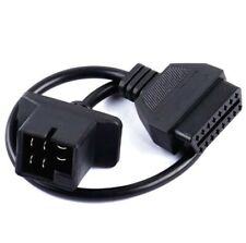 6 Pin Obd1 To Obd2 Diagnostic Adapter Cable Scan Code Reader For Chrysler B186